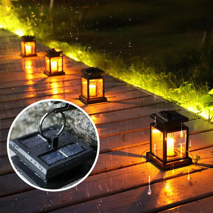 Moderne Solar Star Kerze ABS wasserdichte LED Außenlichter | Brehn