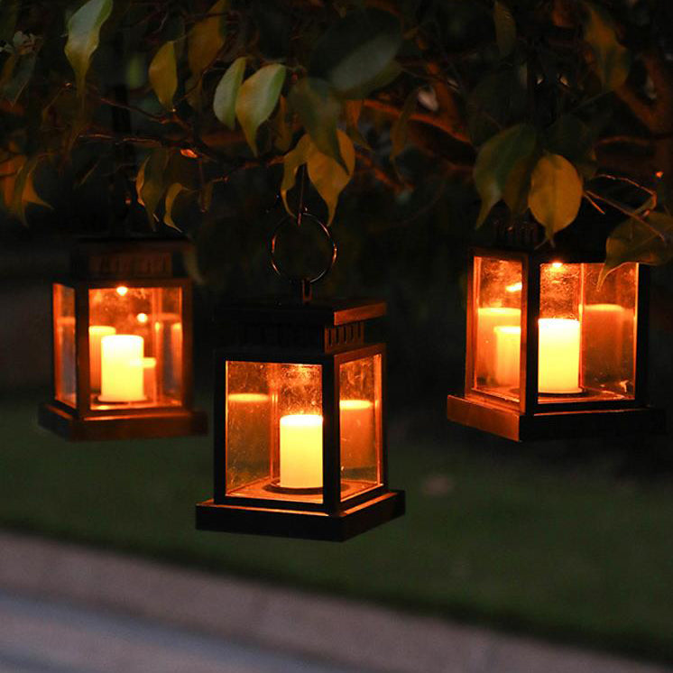 Moderne Solar Star Kerze ABS wasserdichte LED Außenlichter | Brehn