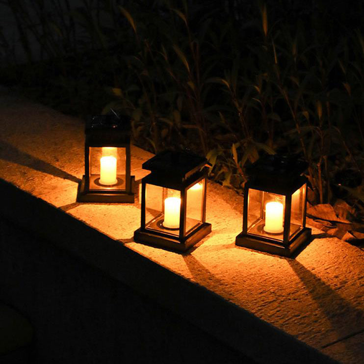 Moderne Solar Star Kerze ABS wasserdichte LED Außenlichter | Brehn