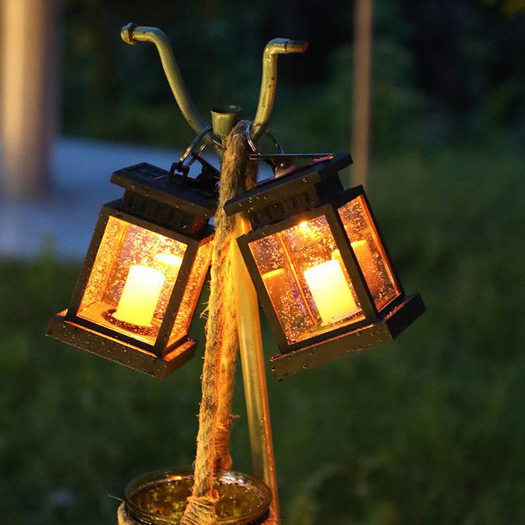 Moderne Solar Star Kerze ABS wasserdichte LED Außenlichter | Brehn