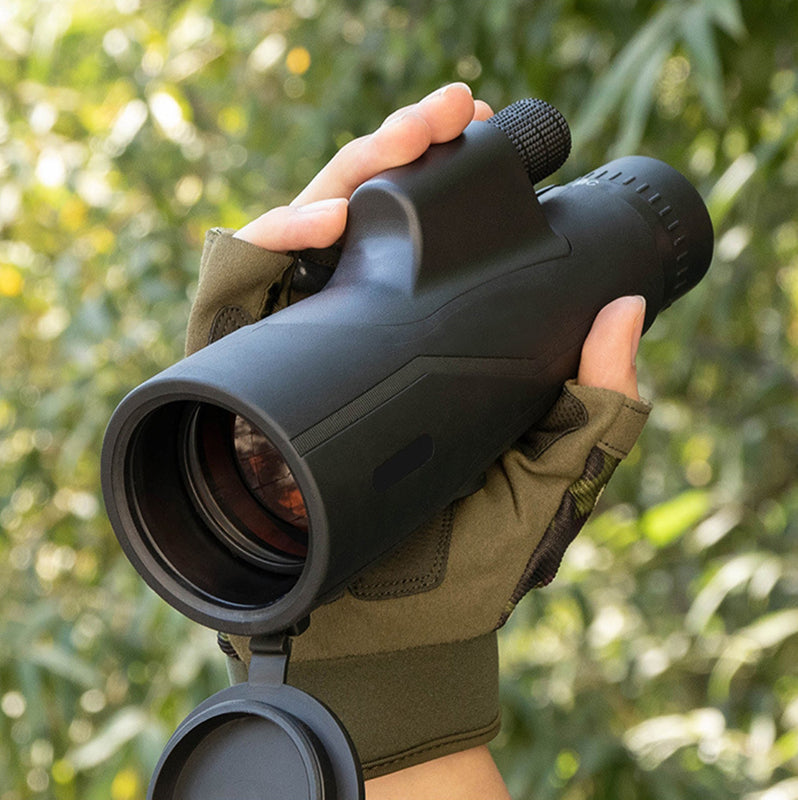Brehn | 500X Pro High-Resolution Teleskop | Monokular mit FMC-Mehrschichtvergütung | Stickstoffgefüllt & Wasserdicht | Nachtsicht-Optimierung | Kompakt-Optik für Astronomie & Outdoor