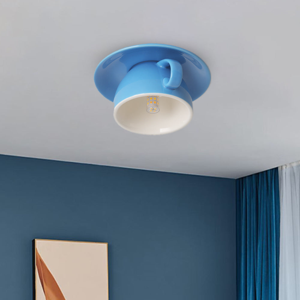 Brehn | VibrantGlow Kronleuchter - Eleganter gefärbter Keramikkronleuchter