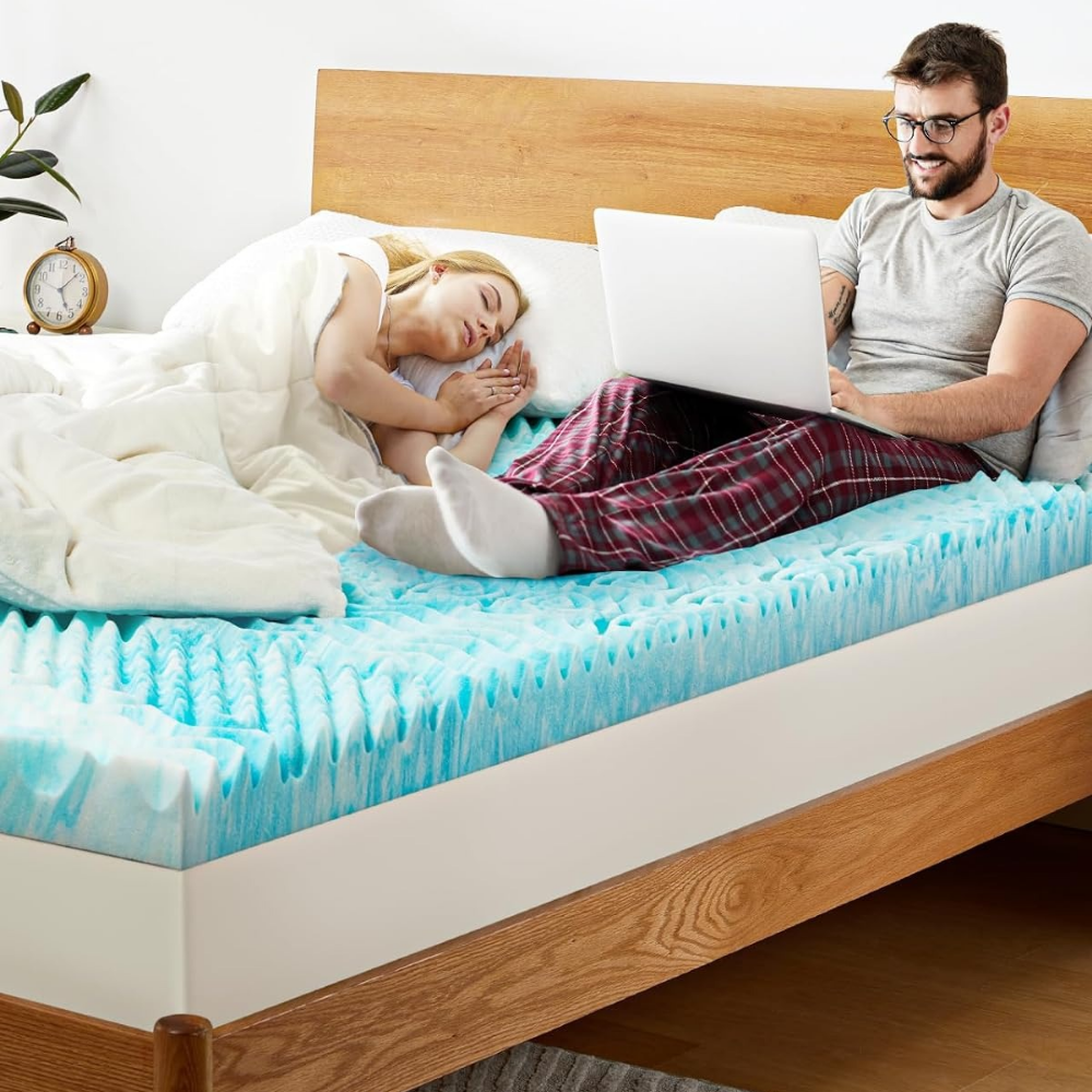 Premium Kühlung Ei Kiste Schaum Matratzen Topper | Brehn