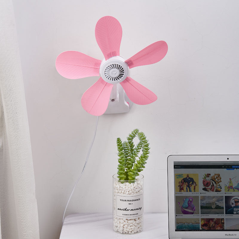 Damen Tragbarer Tischventilator mit floralem Design Brehn