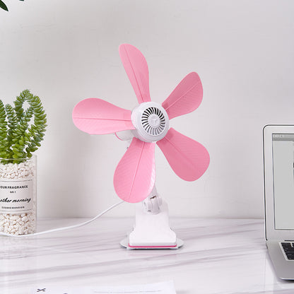 Damen Tragbarer Tischventilator mit floralem Design Brehn