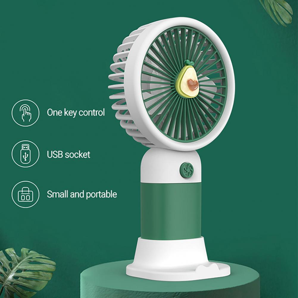 MTech Tragbarer Handventilator – Starker Wind, Geräuschlos, Wiederaufladbarer Mini-Ventilator mit Basis | Brehn