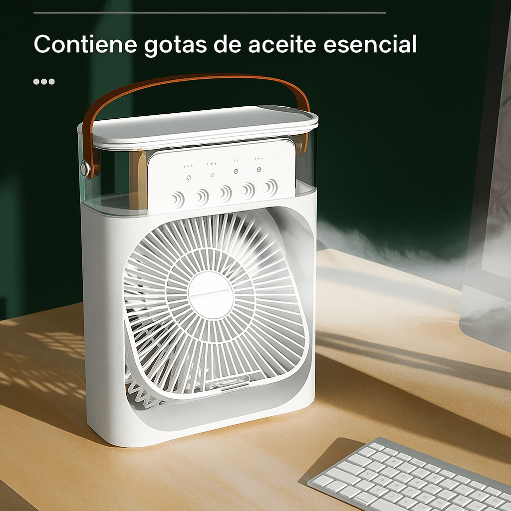 Tragbarer 3-in-1 Luftkühler Ventilator | Brehn