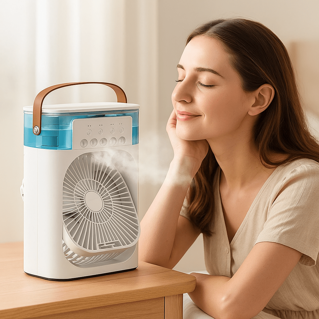 Tragbarer 3-in-1 Luftkühler Ventilator | Brehn