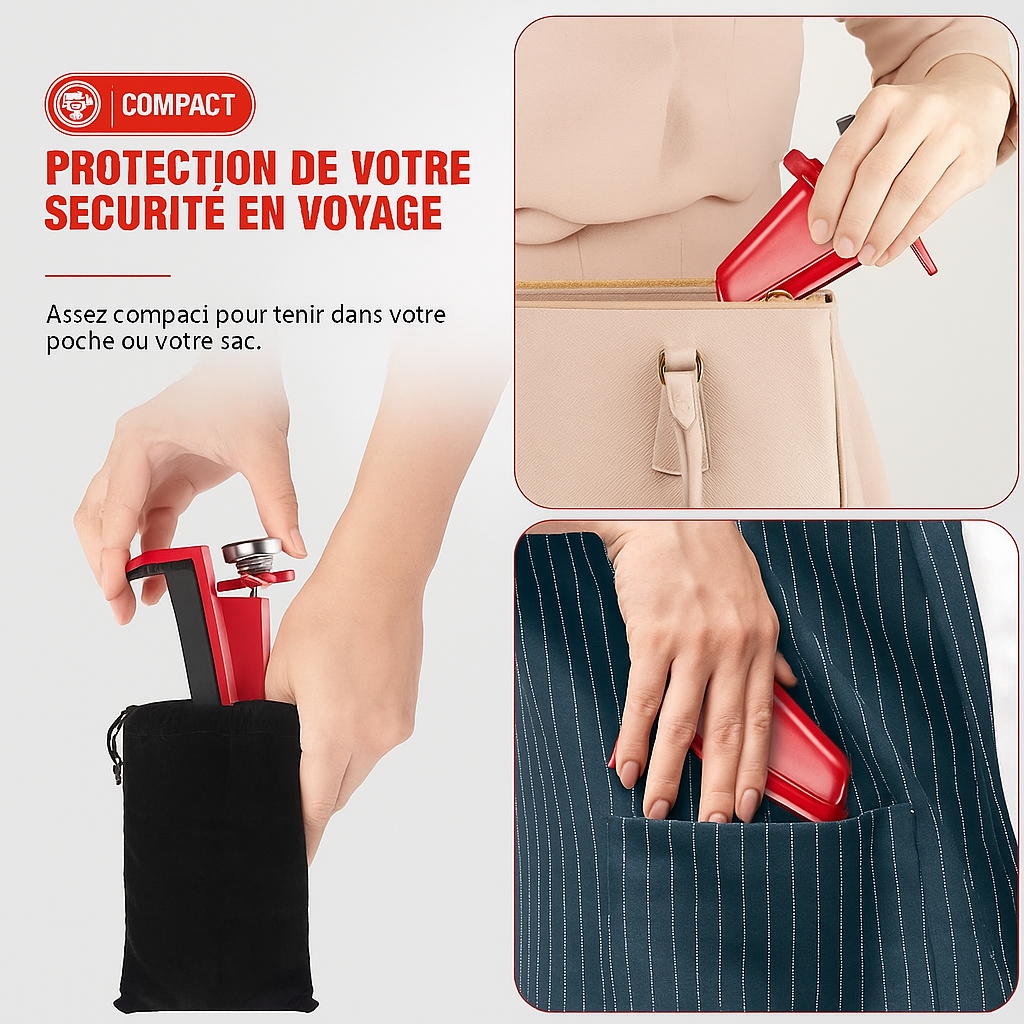 Brehn | SécuriPorte | Tragbare Sicherheit, totale Seelenruhe