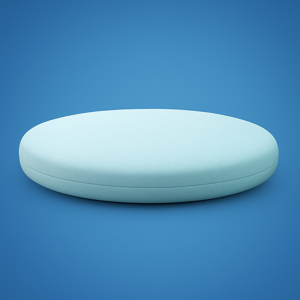 Memory Foam Rückenschmerzen Linderung – Ergonomische Hochdichte Unterstützung – Tragbar für Arbeit und Reisen Brehn