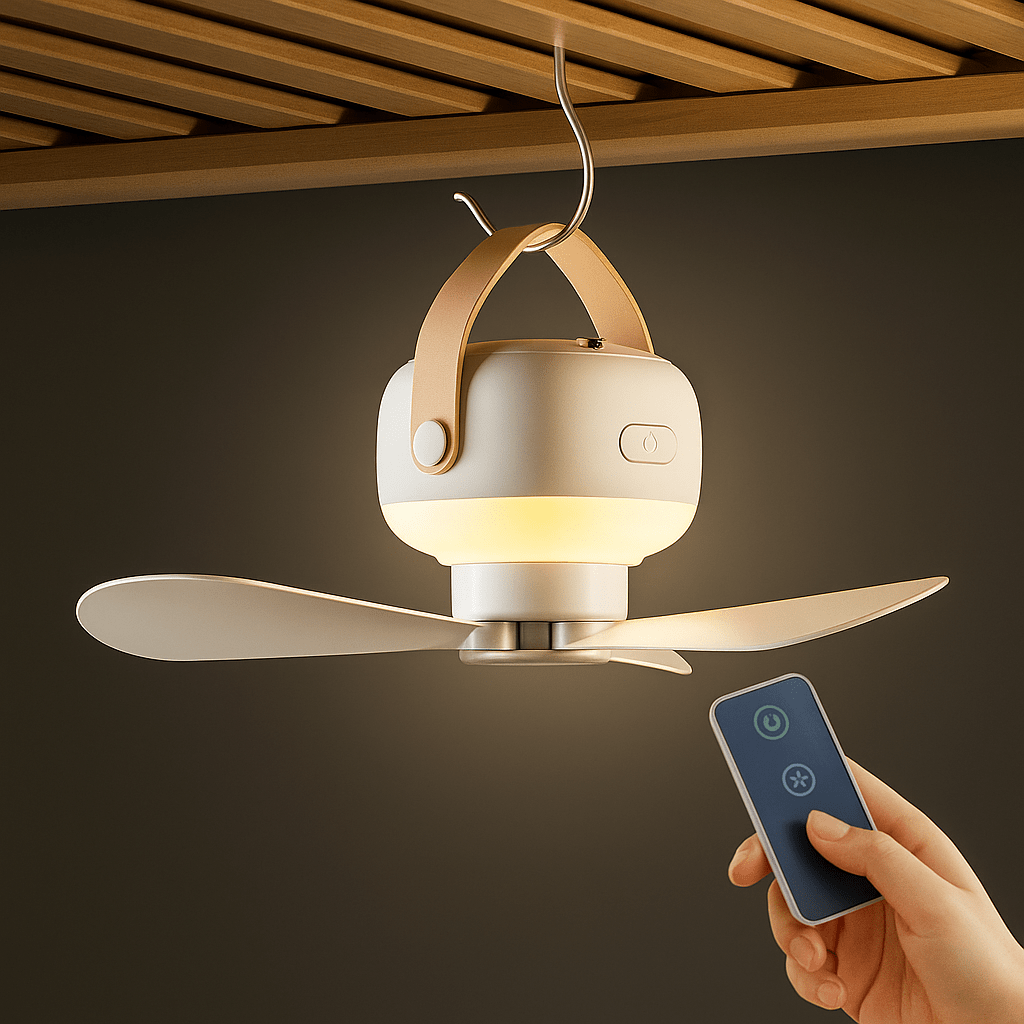 AirMate Wireless Rechargeable Fan mit Fernbedienung | Brehn