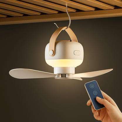 AirMate Wireless Rechargeable Fan mit Fernbedienung | Brehn