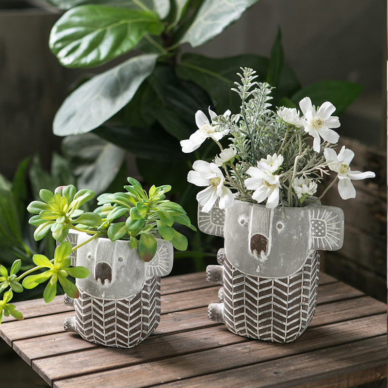 Deko Blumentopf Brehn