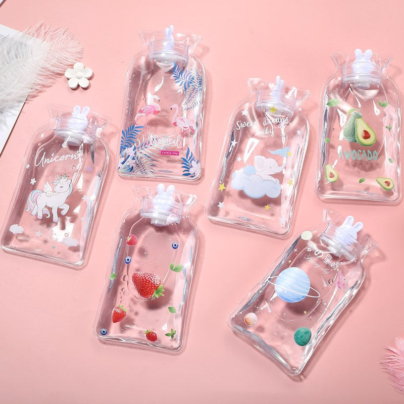 Damen Transparentes Trinkflasche Set Brehn