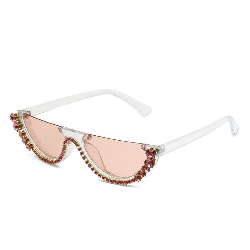 Damen Design-Sonnenbrille mit funkelnden Akzenten Brehn