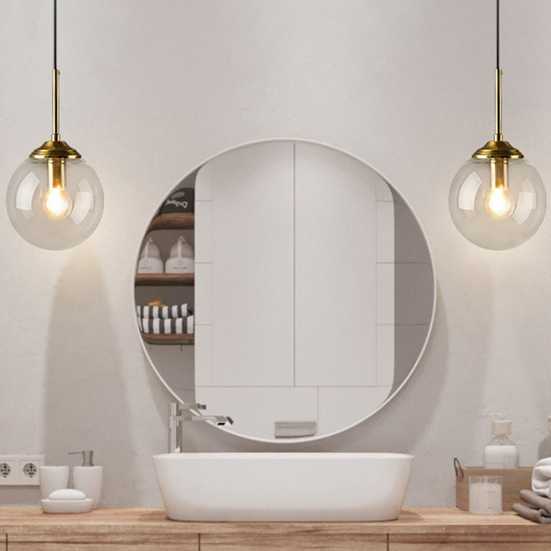 Globe Glas Wandmontage Lichtarmatur Zeitgenössisch 1 Kopf Gold Wandbeleuchtung für Schlafzimmer | Brehn