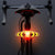 Hochsichtbares Fahrrad-Sicherheits-Rücklich mit mehreren Blitzmodi Brehn
