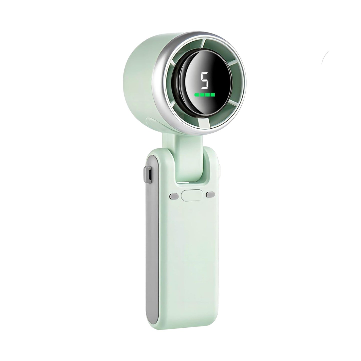 3-in-1 Mini Handheld Turbo Ventilator – Tisch-, Nacken- & tragbarer Kühlventilator (wiederaufladbar) | Brehn
