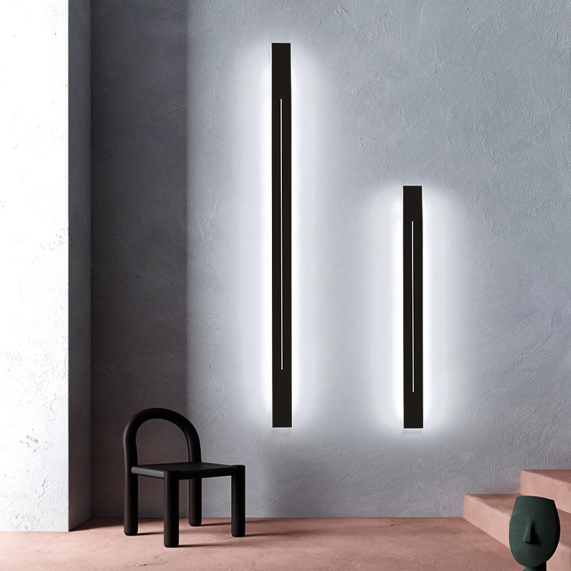 Simplicity Barförmige LED Wandleuchte Metall Wohnzimmer Wandleuchte Beleuchtung | Brehn