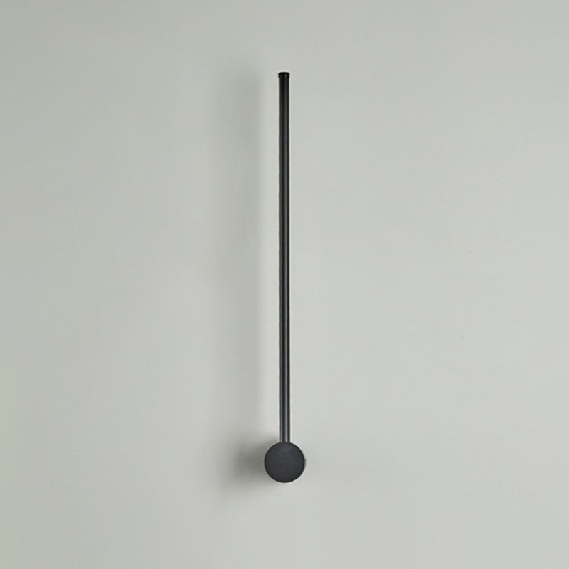 Schlanke Röhrenförmige Wandlampe Moderne Metall Wohnzimmer LED Wandleuchte | Brehn