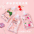 Damen Transparentes Trinkflasche Set Brehn