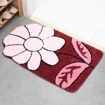 Blumenmuster Badezimmermatte Brehn