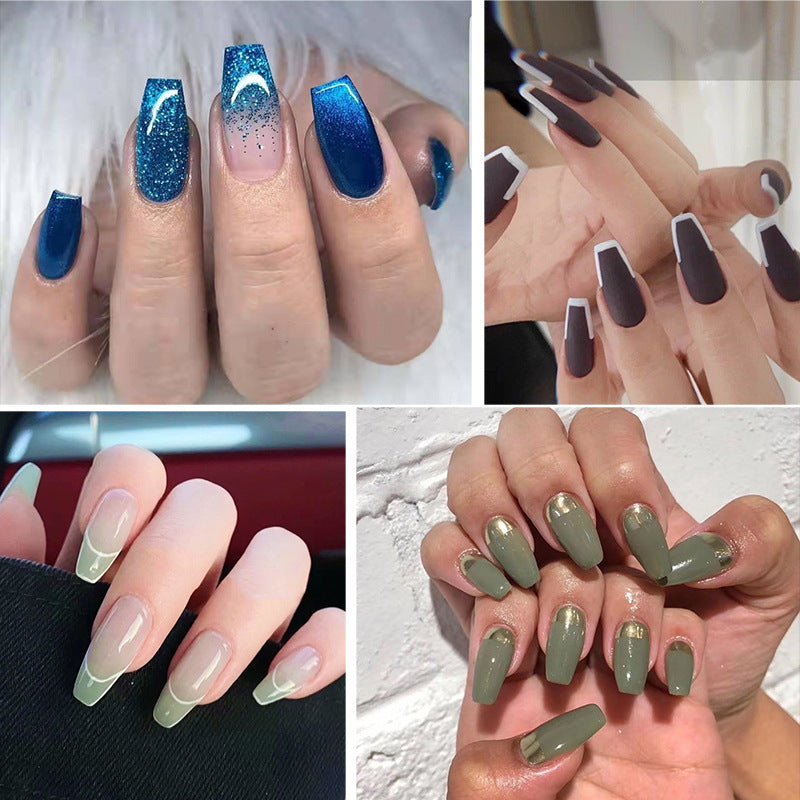 Elegante Kunstnägel im modischen Stiletto-Design Brehn