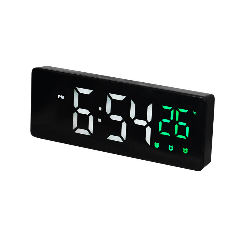 Digitaler Tischwecker mit Temperaturanzeige und Led-Display Brehn