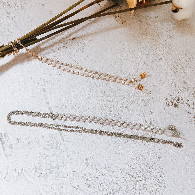 Perlen- und Metallbrillenband Brehn