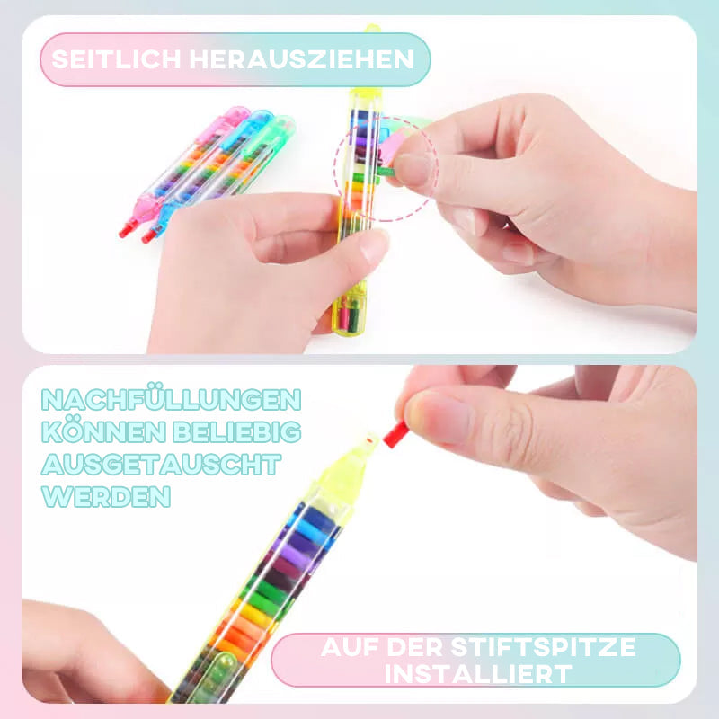 Brehn | 20 In 1 Multifunktionale Kreative Graffiti-Stifte