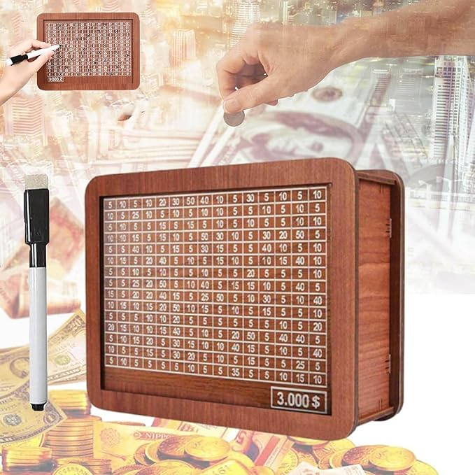 Sparschwein aus Holz | Müheloses Sparen