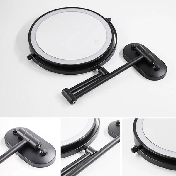 Brehn | Professioneller LED Make-up Spiegel Doppelseitige Ansicht und helles Licht