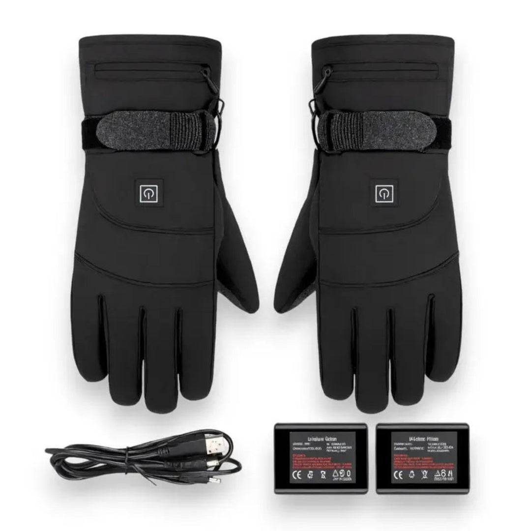Elektrisch beheizbare Winterhandschuhe – Einstellbare Wärme und Touchscreen-kompatibel