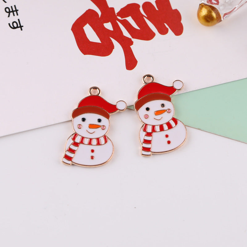 Brehn | Weihnachts-Schneemann-Schneeflocke-Dekorationsanhänger