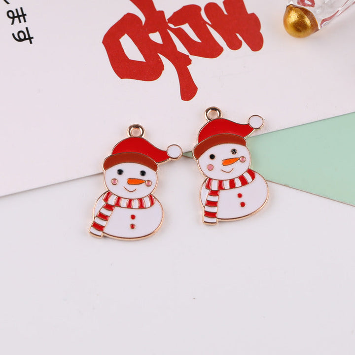 Brehn | Weihnachts-Schneemann-Schneeflocke-Dekorationsanhänger