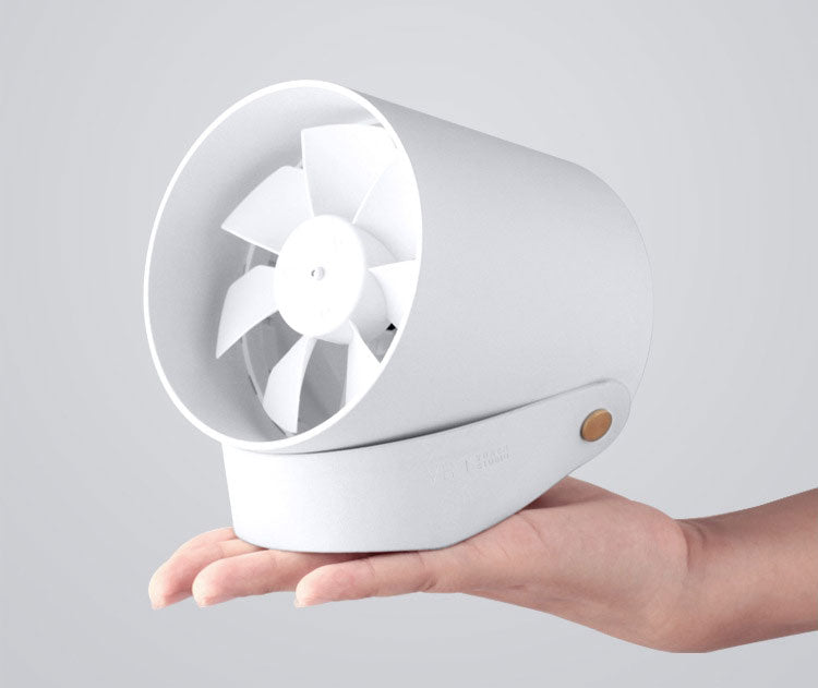 Flüsterleiser USB Betriebene Tragbarer Ventilator - Berühren Sie, um die sanfte Brise zu genießen | Brehn