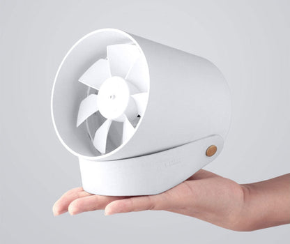 Flüsterleiser USB Betriebene Tragbarer Ventilator - Berühren Sie, um die sanfte Brise zu genießen | Brehn