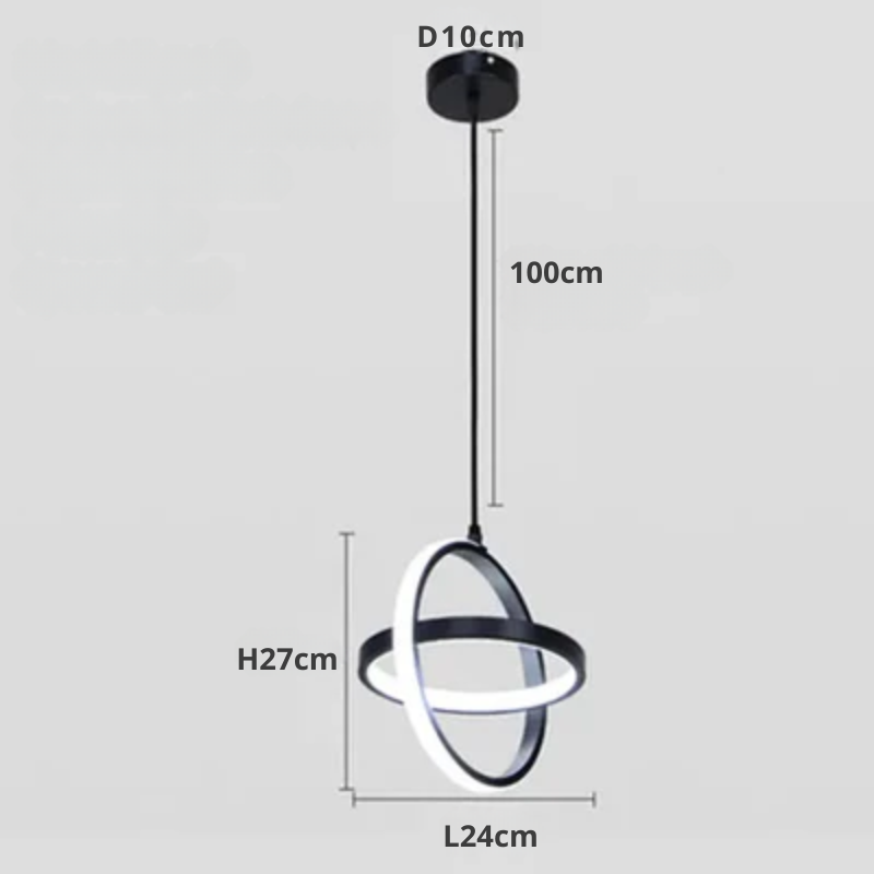 Moderne LED Hängelampe – Minimalistische Pendelleuchte für Wohnzimmer und Esszimmer | Brehn