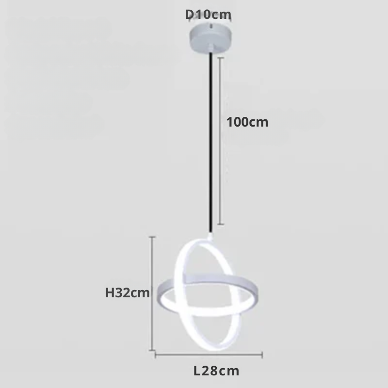 Moderne LED Hängelampe – Minimalistische Pendelleuchte für Wohnzimmer und Esszimmer | Brehn