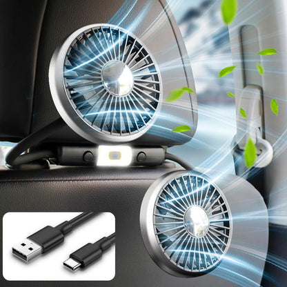 Sommer Dual-Head USB Schlauchventilator | Brehn