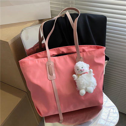 Charmantes Plüschbär Schlüsselanhänger Tote Bag