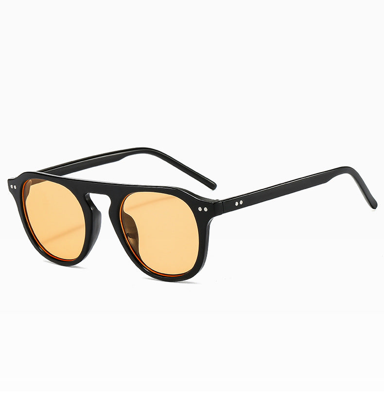 Damen klassische Sonnenbrille mit eckigem Rahmen und polarisierten Gläsern Brehn