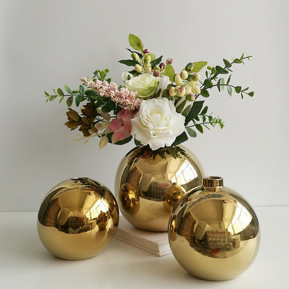 Dekorativer runder Keramik-Blumenhalter Brehn