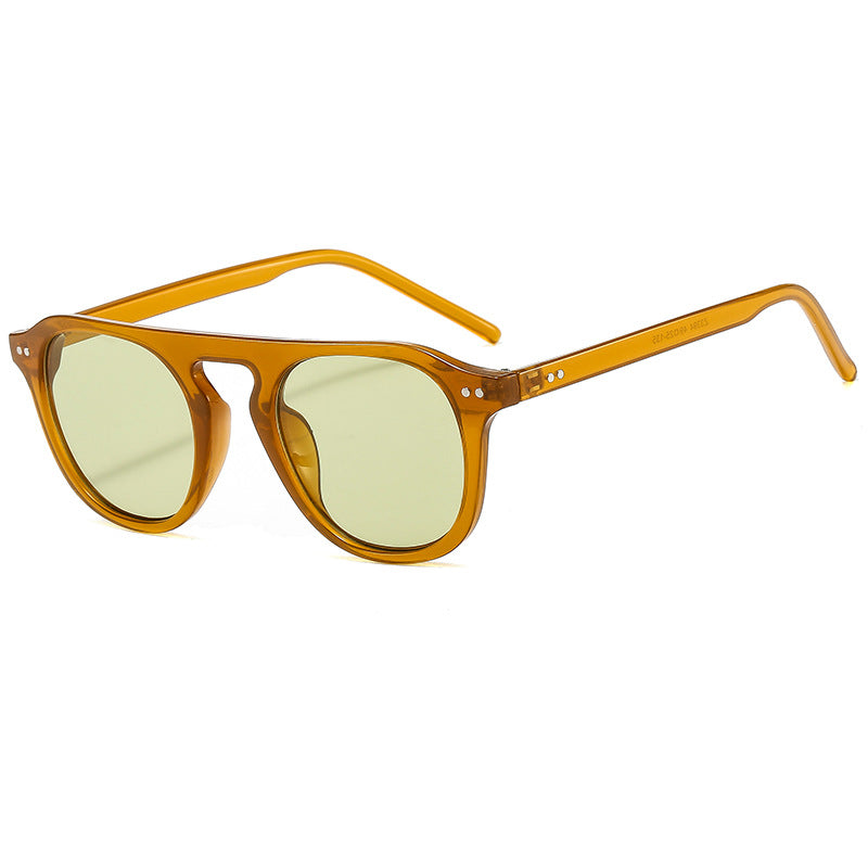Damen klassische Sonnenbrille mit eckigem Rahmen und polarisierten Gläsern Brehn