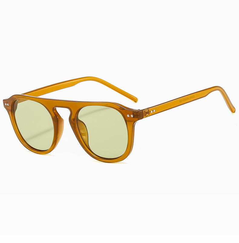Damen klassische Sonnenbrille mit eckigem Rahmen und polarisierten Gläsern Brehn