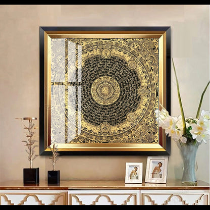 Dekorative Mandala Wandkunst