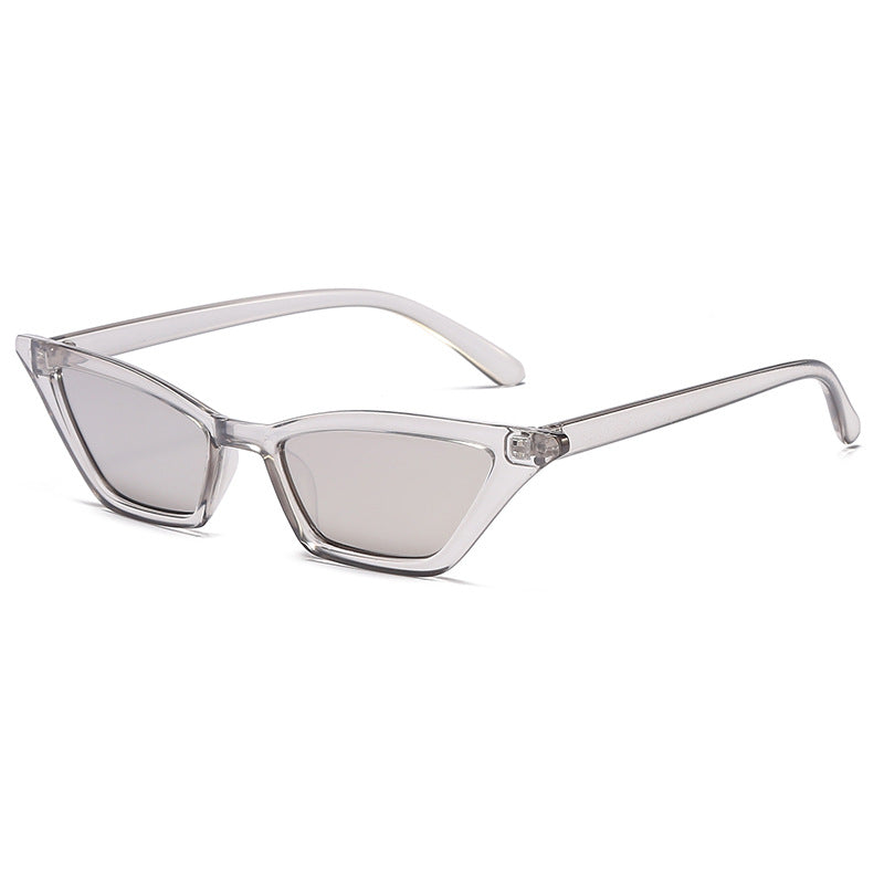 Damen geometrische Sonnenbrille im trendigen Schilddesign Brehn