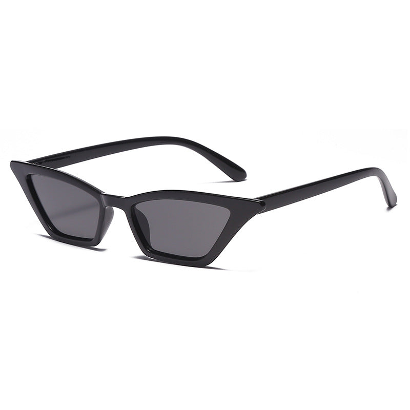 Damen geometrische Sonnenbrille im trendigen Schilddesign Brehn