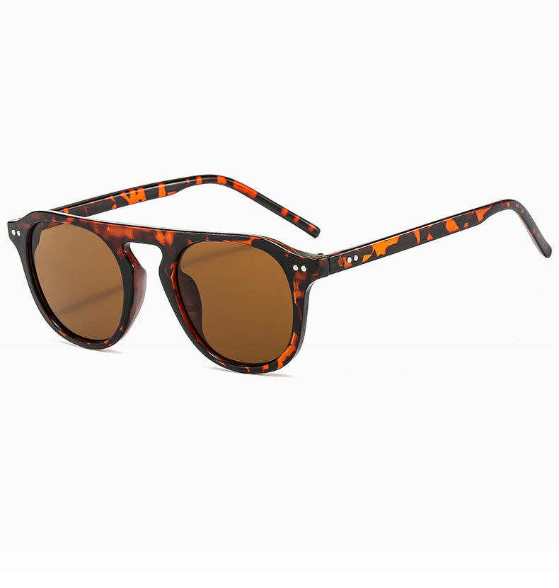 Damen klassische Sonnenbrille mit eckigem Rahmen und polarisierten Gläsern Brehn