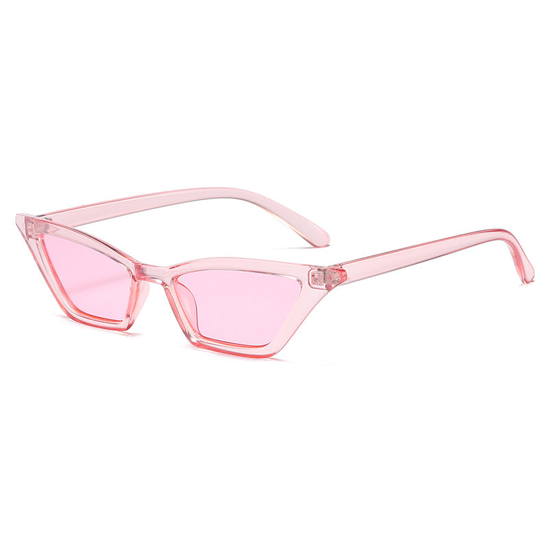 Damen geometrische Sonnenbrille im trendigen Schilddesign Brehn